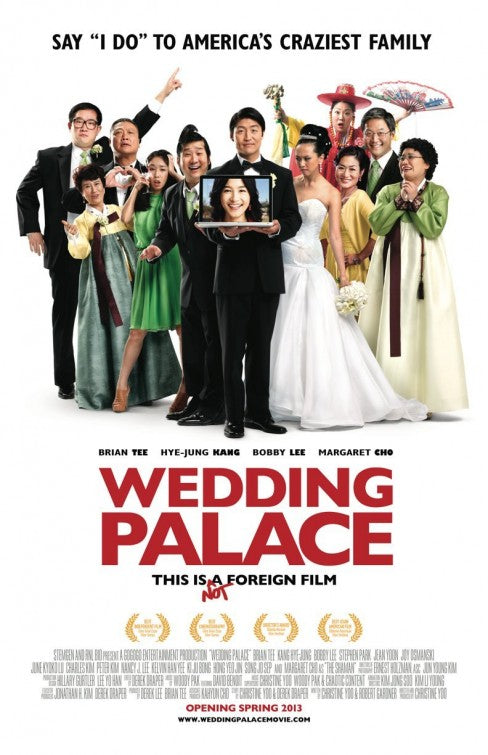 1000 piece jigsaw puzzle for the movie poster: Wedding Palace (2013)