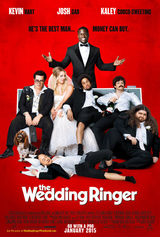 1000 piece jigsaw puzzle for the movie poster: The Wedding Ringer (2015)