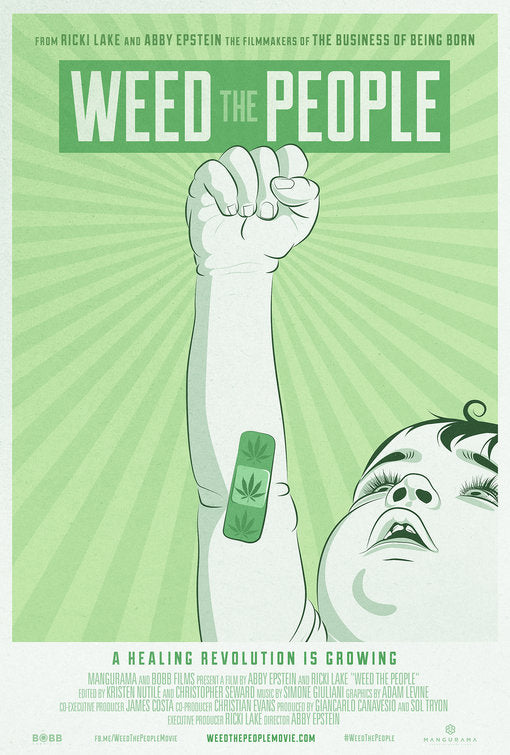 1000 piece jigsaw puzzle for the movie poster: Weed the People (2018)