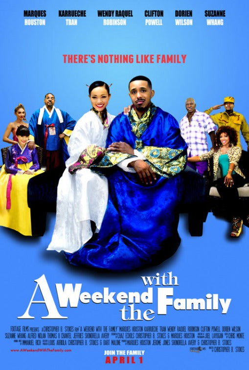 1000 piece jigsaw puzzle for the movie poster: A Weekend with the Family (2016)