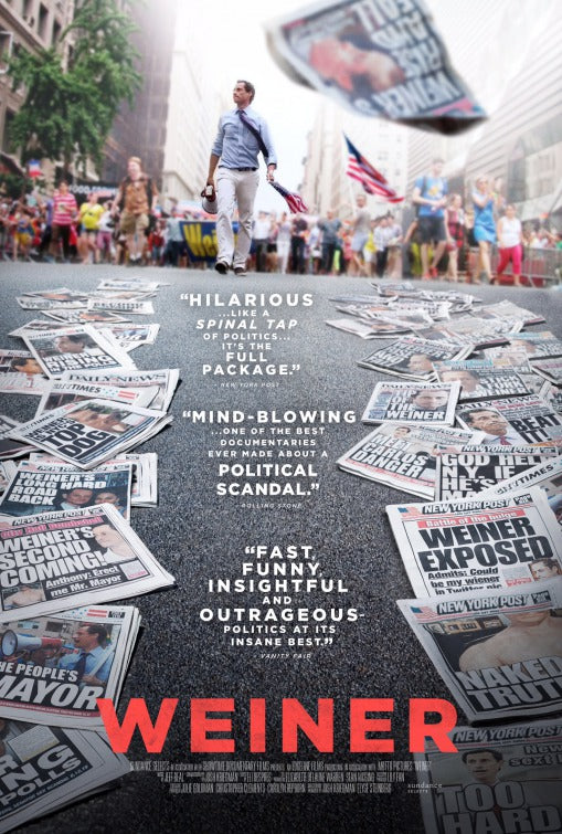 1000 piece jigsaw puzzle for the movie poster: Weiner (2016)