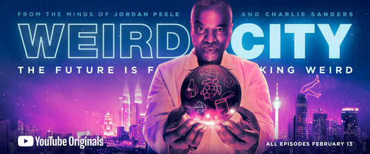 1000 piece jigsaw puzzle for tv poster: Weird City