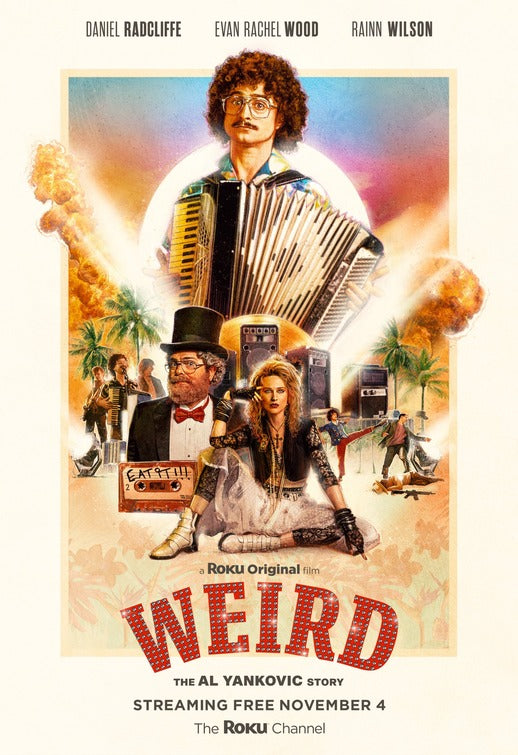 1000 piece jigsaw puzzle for the movie poster: Weird: The Al Yankovic Story (2022) ver4