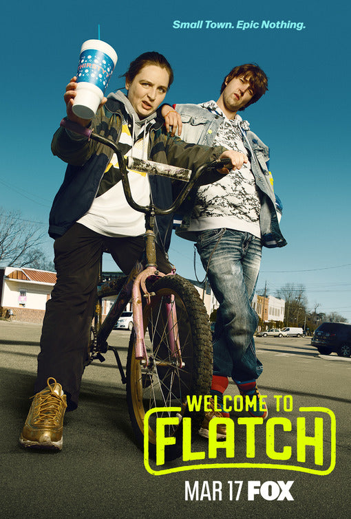 1000 piece jigsaw puzzle for tv poster: Welcome to Flatch