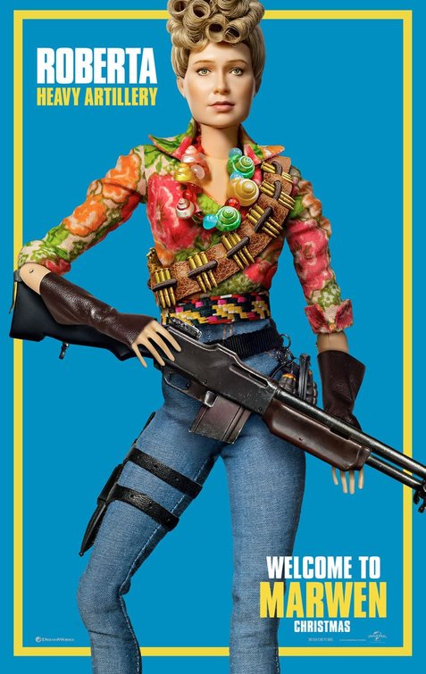 1000 piece jigsaw puzzle for the movie poster: Welcome to Marwen (2018) ver7