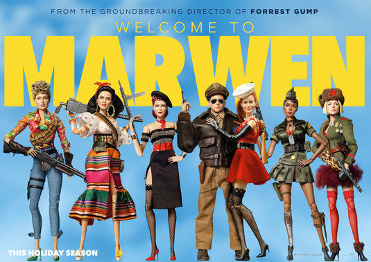 1000 piece jigsaw puzzle for the movie poster: Welcome to Marwen (2018) ver9