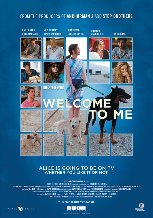 1000 piece jigsaw puzzle for the movie poster: Welcome to Me (2015)