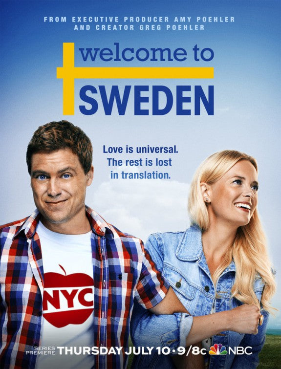 1000 piece jigsaw puzzle for tv poster: Welcome to Sweden