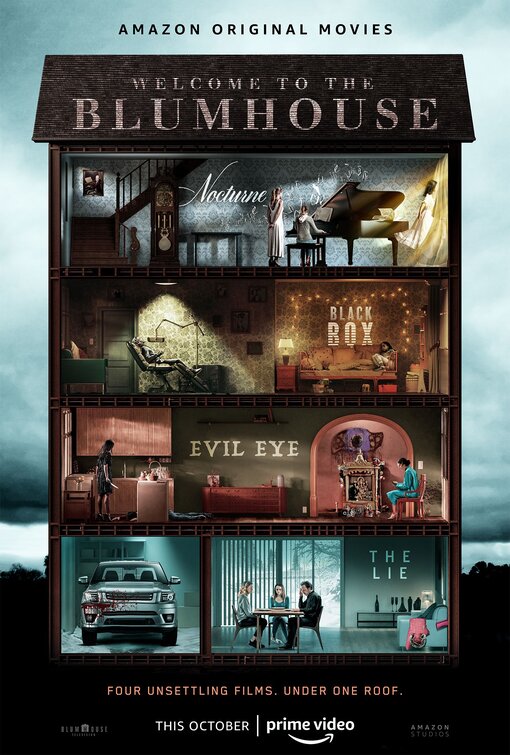 1000 piece jigsaw puzzle for tv poster: Welcome to the Blumhouse