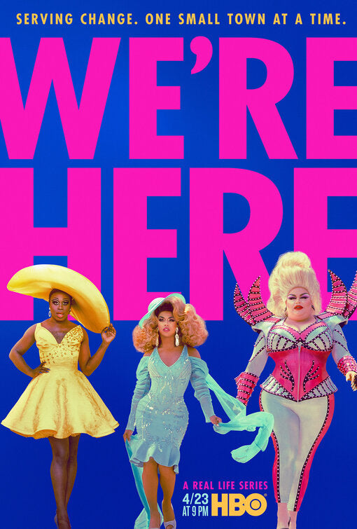 1000 piece jigsaw puzzle for tv poster: We're Here