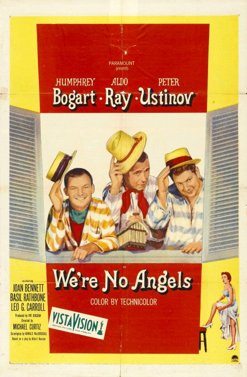 1000 piece jigsaw puzzle for the movie poster: We're No Angels (1955)