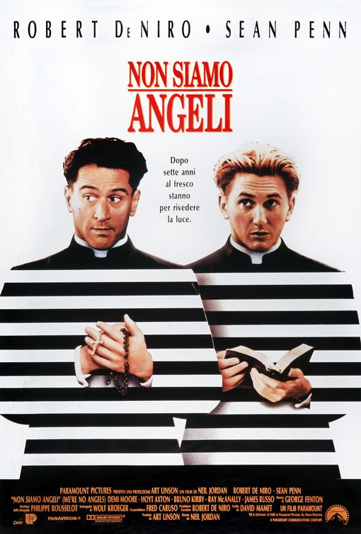 the movie poster: We're No Angels (1989) ver2