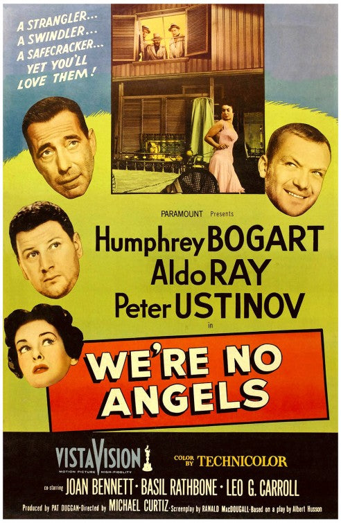 1000 piece jigsaw puzzle for the movie poster: We're No Angels (1955) ver2