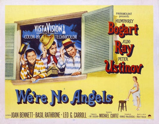 1000 piece jigsaw puzzle for the movie poster: We're No Angels (1955) ver3