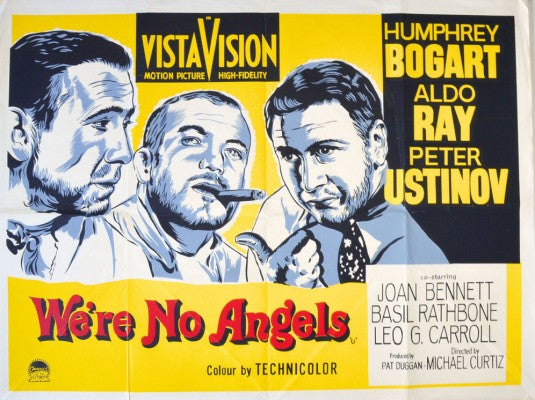 1000 piece jigsaw puzzle for the movie poster: We're No Angels (1955) ver4