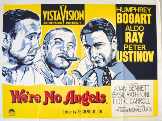 1000 piece jigsaw puzzle for the movie poster: We're No Angels (1955) ver4