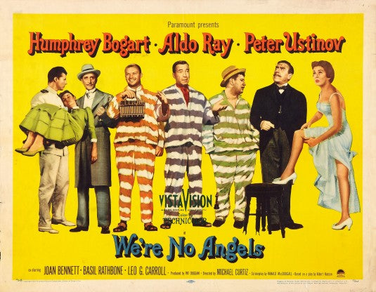 1000 piece jigsaw puzzle for the movie poster: We're No Angels (1955) ver5