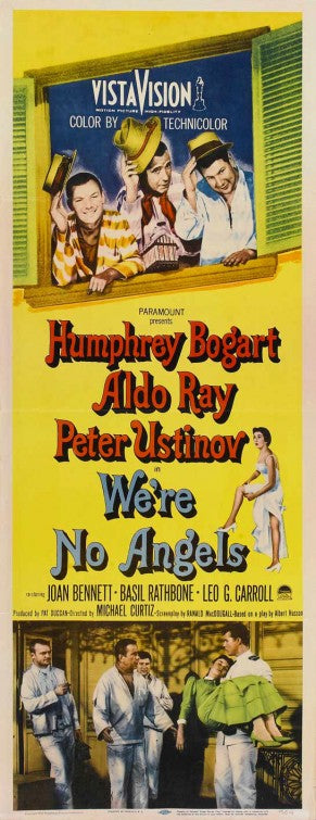 1000 piece jigsaw puzzle for the movie poster: We're No Angels (1955) ver6
