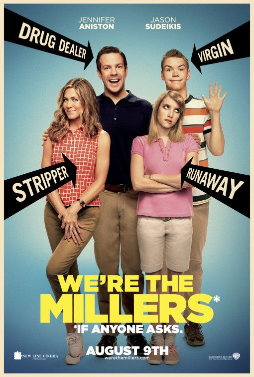 1000 piece jigsaw puzzle for the movie poster: We're the Millers (2013)