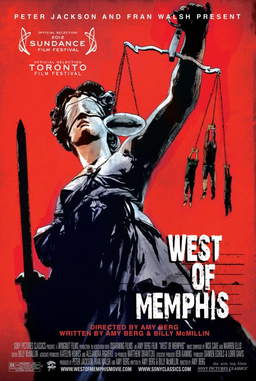 1000 piece jigsaw puzzle for the movie poster: West of Memphis (2012)