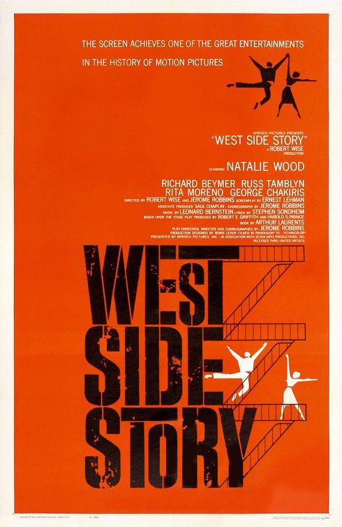 the movie poster: West Side Story (1961)