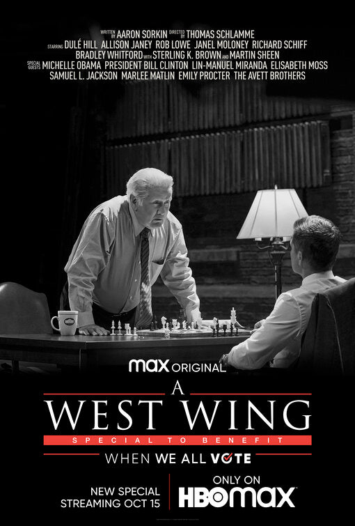 1000 piece jigsaw puzzle for tv poster: A West Wing Special to Benefit When We All Vote