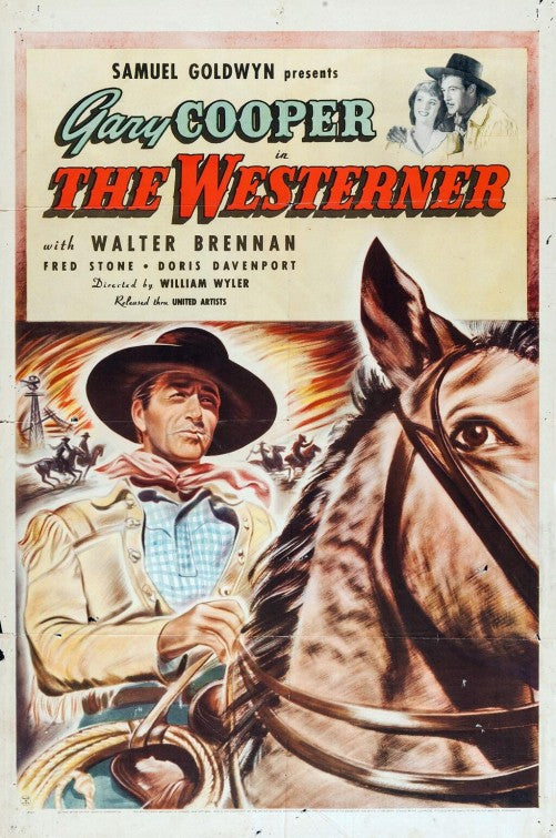 1000 piece jigsaw puzzle for the movie poster: The Westerner (1940)