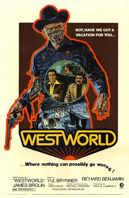 the movie poster: Westworld (1973) ver2