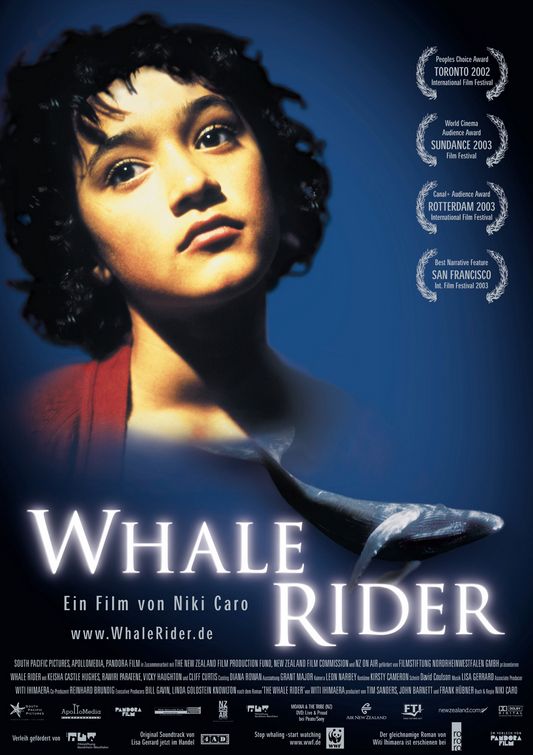 the movie poster: Whale Rider (2003) ver4