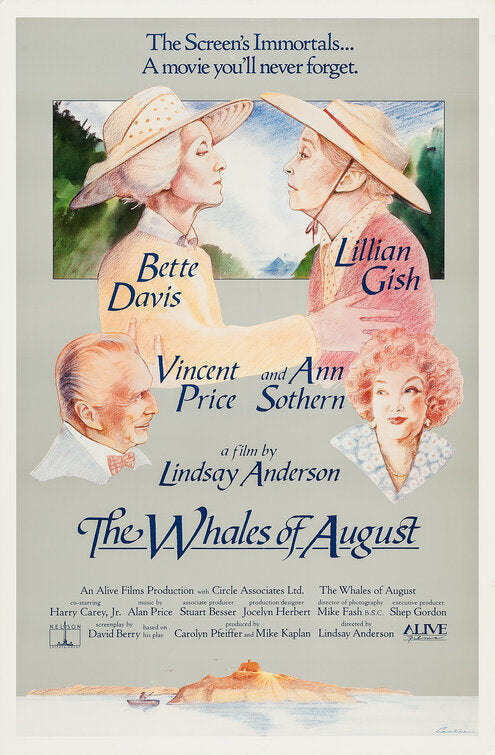 the movie poster: The Whales of August (1987)