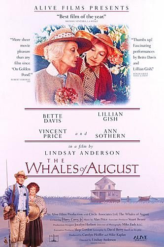 the movie poster: The Whales of August (1987) ver2