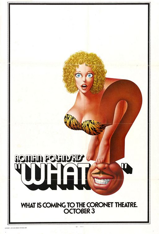 the movie poster: What? (1973)