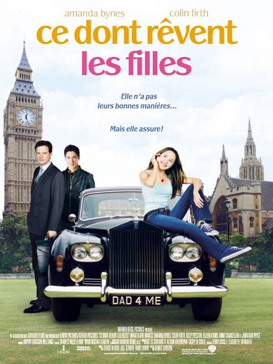 the movie poster: What a Girl Wants (2003) ver3