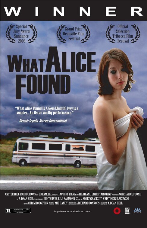 the movie poster: What Alice Found (2003)