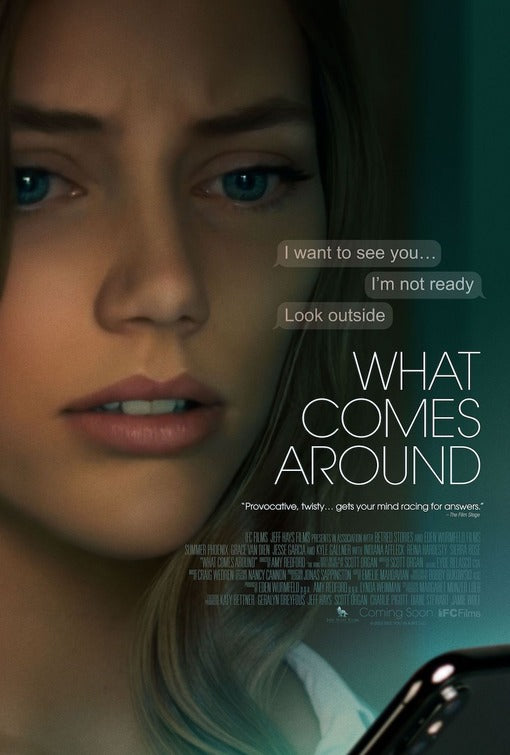 1000 piece jigsaw puzzle for the movie poster: What Comes Around (2023)