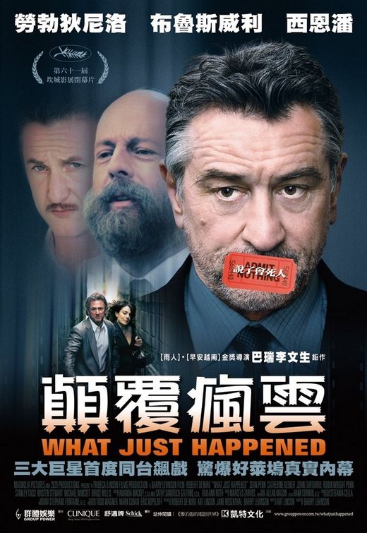 the movie poster: What Just Happened? (2008) ver4