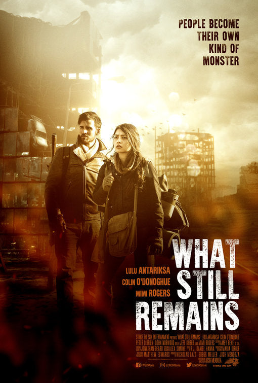 1000 piece jigsaw puzzle for the movie poster: What Still Remains (2018)
