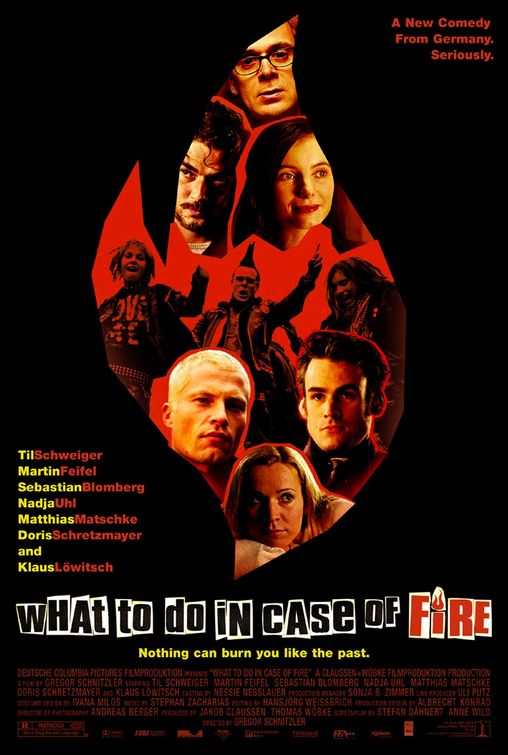 the movie poster: What to Do In Case of Fire (2002)