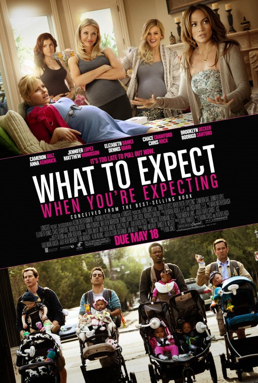1000 piece jigsaw puzzle for the movie poster: What to Expect When You're Expecting (2012) ver8