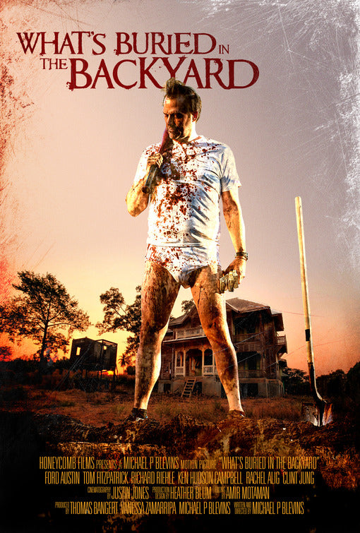 1000 piece jigsaw puzzle for the movie poster: What's Buried in the Backyard (2021) ver2