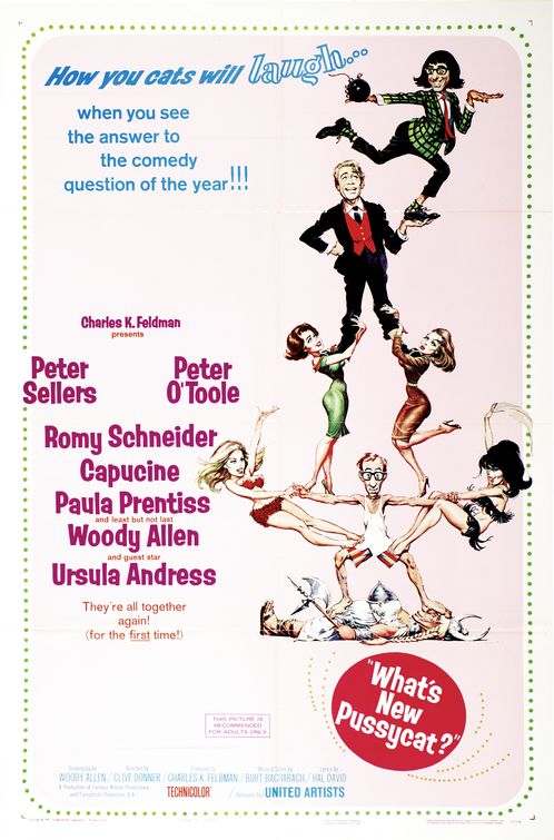 the movie poster: What's New, Pussycat (1965)