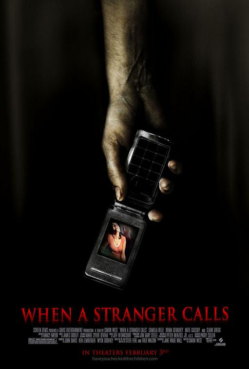 the movie poster: When a Stranger Calls (2006)