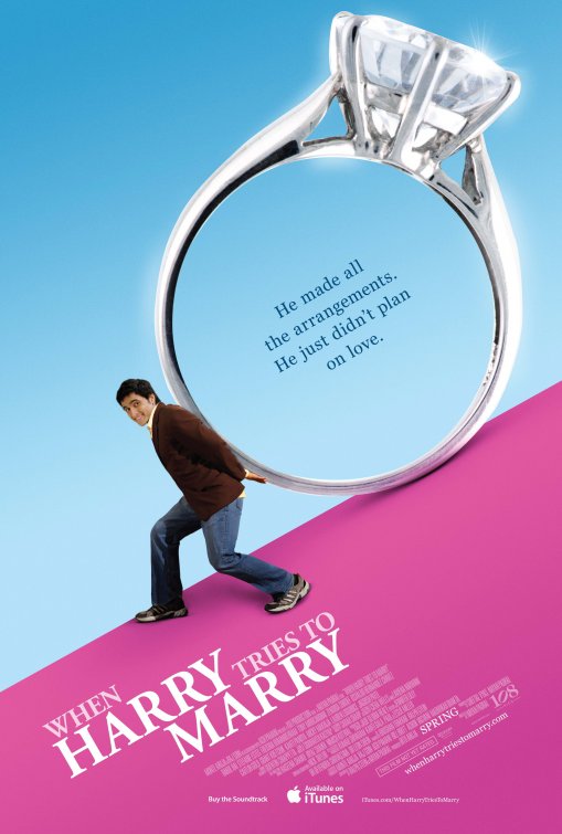 1000 piece jigsaw puzzle for the movie poster: When Harry Tries to Marry (2011)