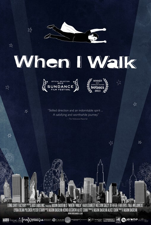1000 piece jigsaw puzzle for the movie poster: When I Walk (2013)