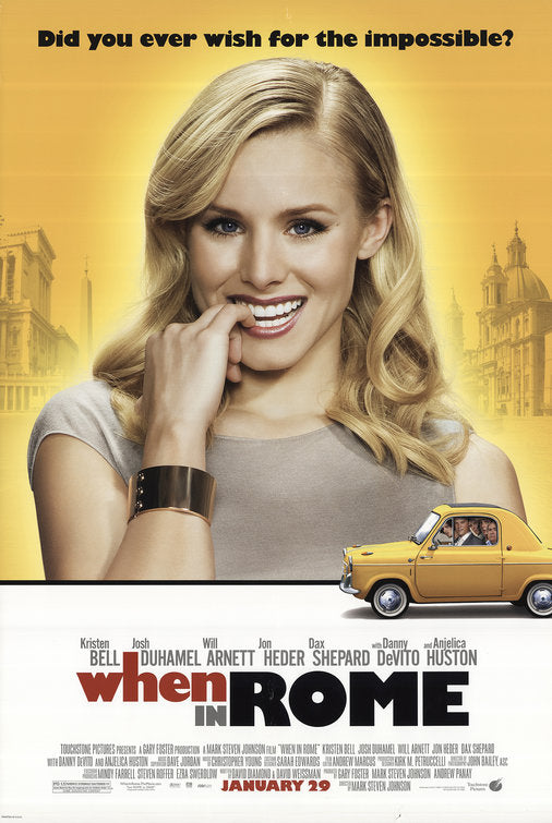 1000 piece jigsaw puzzle for the movie poster: When in Rome (2010)