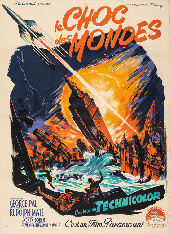 1000 piece jigsaw puzzle for the movie poster: When Worlds Collide (1951) ver2