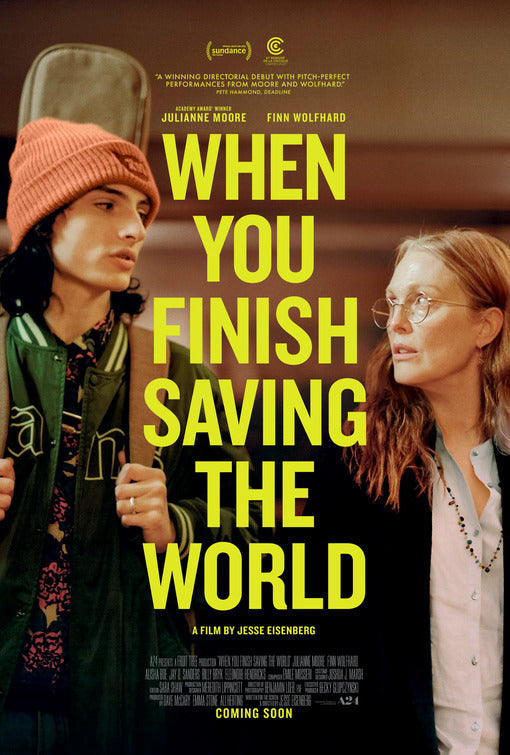 1000 piece jigsaw puzzle for the movie poster: When You Finish Saving the World (2023)