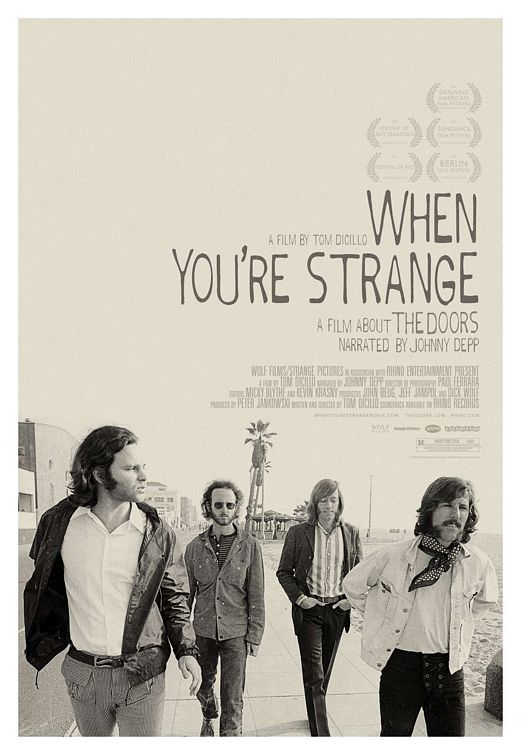 1000 piece jigsaw puzzle for the movie poster: When You're Strange (2010)