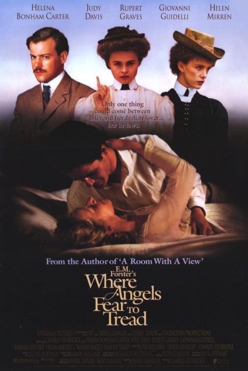 the movie poster: Where Angels Fear to Tread (1992) ver1