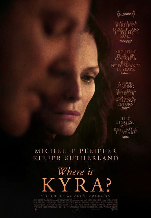 1000 piece jigsaw puzzle for the movie poster: Where Is Kyra? (2018)